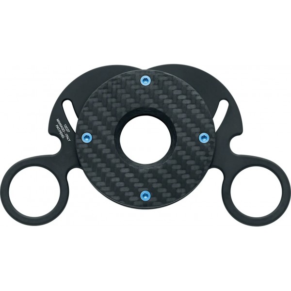 Ніж для сигар Fox The Circle 3K Twill Fat Carbon Black - 17530754