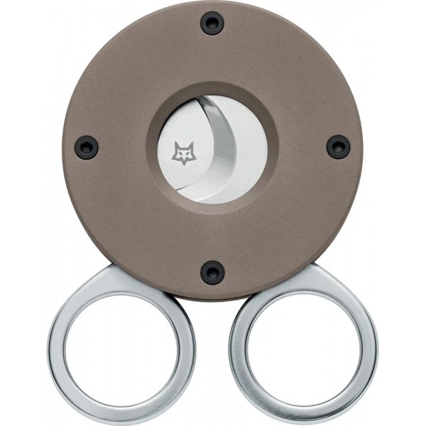 Ніж для сигар Fox The Circle Anodized Aluminium Bronze - 17530756