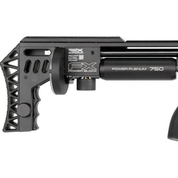 Пневматическая редукторная винтовка FX Airgun M4 Sniper Black.177 кал - IM4-450306-004-00