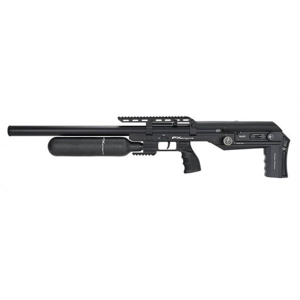 Пневматическая редукторная винтовка FX Airgun Leopard Black Sniper Bottle.177 кал - LEO-450306-005-00