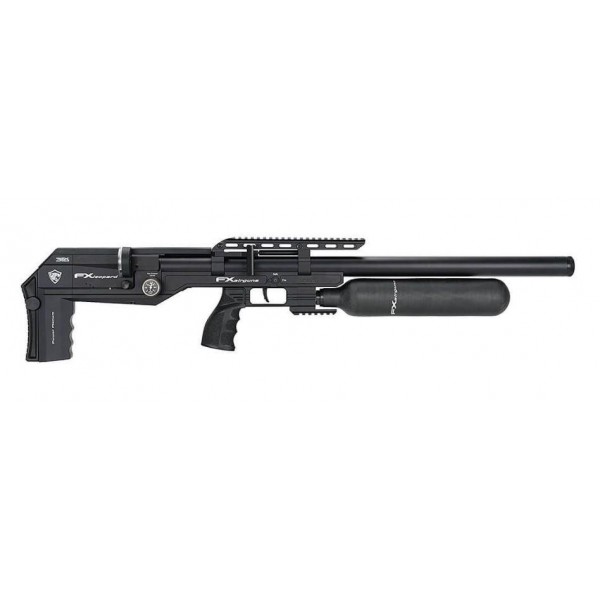 Пневматическая редукторная винтовка FX Airgun Leopard Black Sniper Bottle.177 кал - LEO-450306-005-00