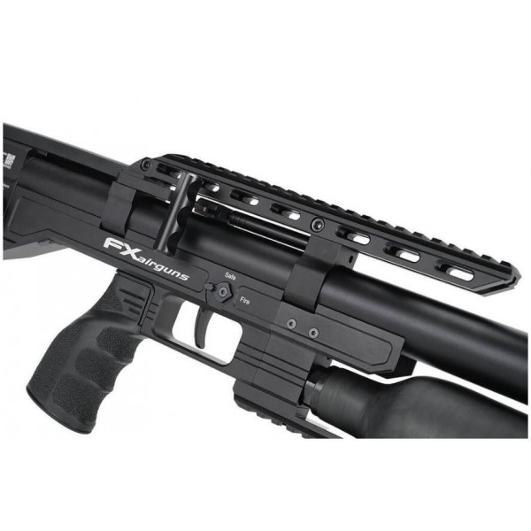 Пневматическая редукторная винтовка FX Airgun Leopard Black Sniper Bottle.177 кал - LEO-450306-005-00