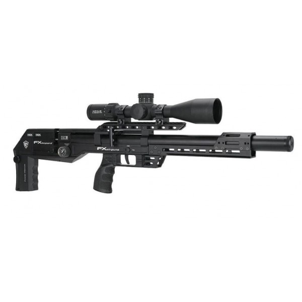 Пневматическая редукторная винтовка FX Airgun Leopard Black STD Tube.177 кал - LEO-450306-031-00