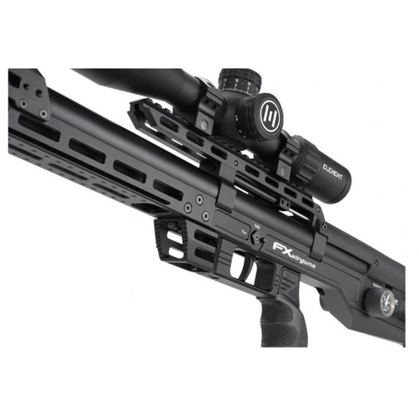 Пневматическая редукторная винтовка FX Airgun Leopard Black Sniper Tube.177 кал - LEO-450306-032-00