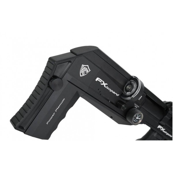 Пневматическая редукторная винтовка FX Airgun Leopard Black Sniper Tube.177 кал - LEO-450306-032-00