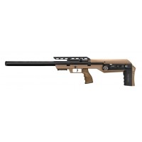 Пневматична редукторна гвинтівка FX Airgun Leopard Composite FDE Sniper Tube .177 кал