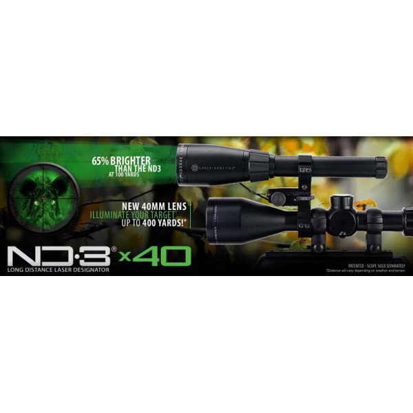 Ліхтар лазерний Gamo LLND3x40 - LLND3x40