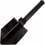 Лопата складная Glock Entrenching Tool с пилой. Без чехла. Цвет - черный