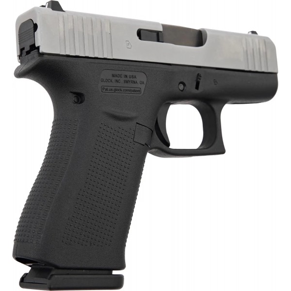 Пістолет спортивний Glock 43X Silver Slide кал. 9 мм (9х19) USA - 36760370 Пістолет спортивний Glock 43X Silver Slide кал. 9 мм (9х19) USA - 36760370