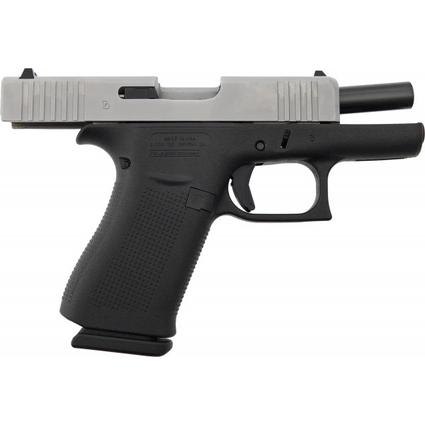 Пістолет спортивний Glock 43X Silver Slide кал. 9 мм (9х19) USA - 36760370 Пістолет спортивний Glock 43X Silver Slide кал. 9 мм (9х19) USA - 36760370