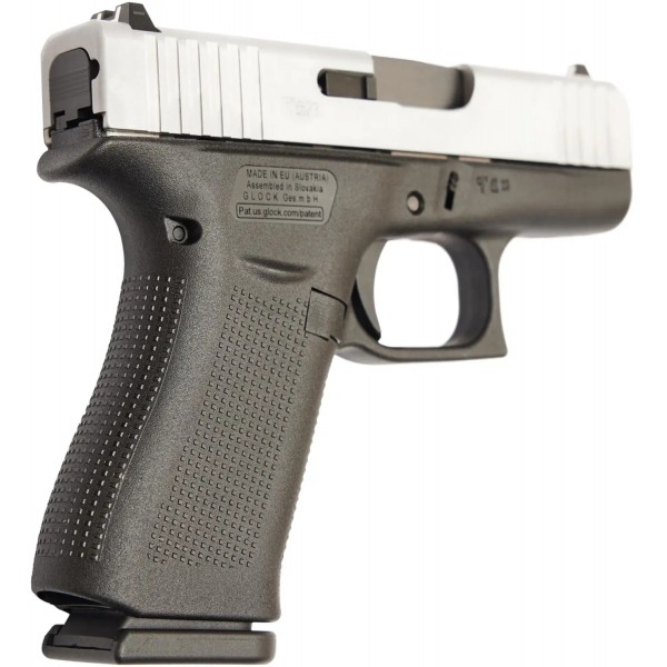 Пістолет спортивний Glock 43X Silver Slide 9мм EU - 36760572 Пістолет спортивний Glock 43X Silver Slide 9мм EU - 36760572