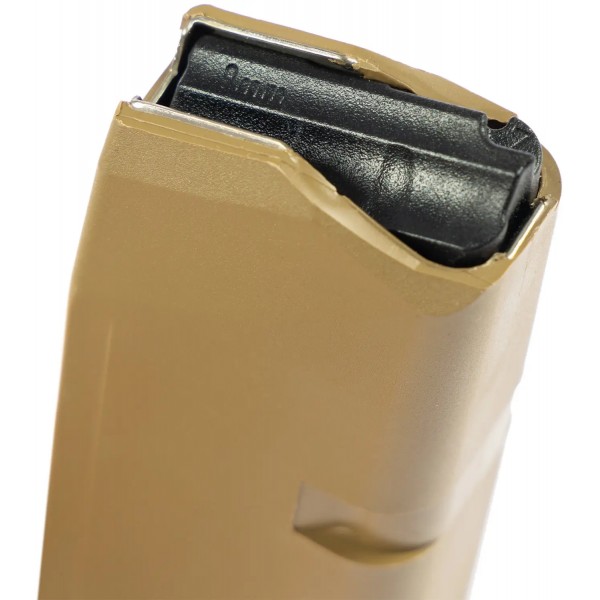 Магазин Glock 19X Coyote 9 мм (9х19) на 17 патронов - 36760579