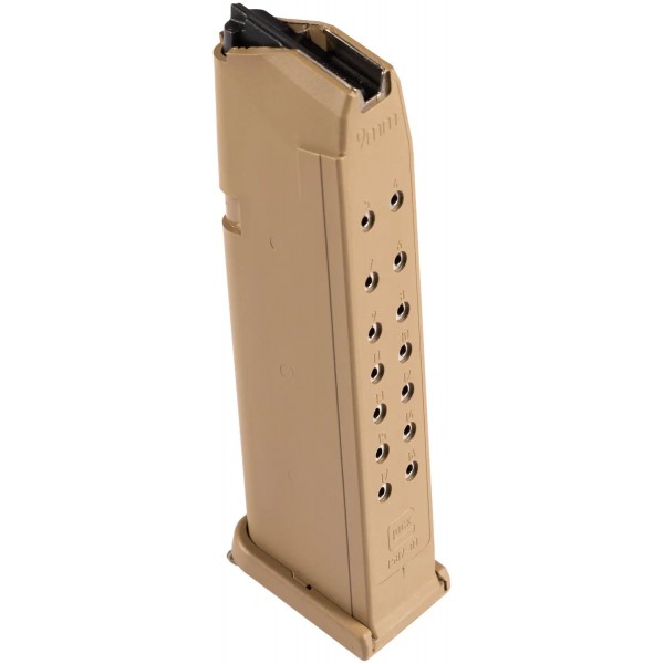 Магазин Glock 19X Coyote 9 мм (9х19) на 17 патронів - 36760579