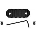 Планка GrovTec для KeyMod на 5 слотов. Weaver/Picatinny