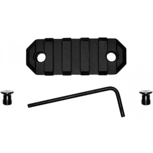 Планка GrovTec для KeyMod на 5 слотів. Weaver/Picatinny - 13280106