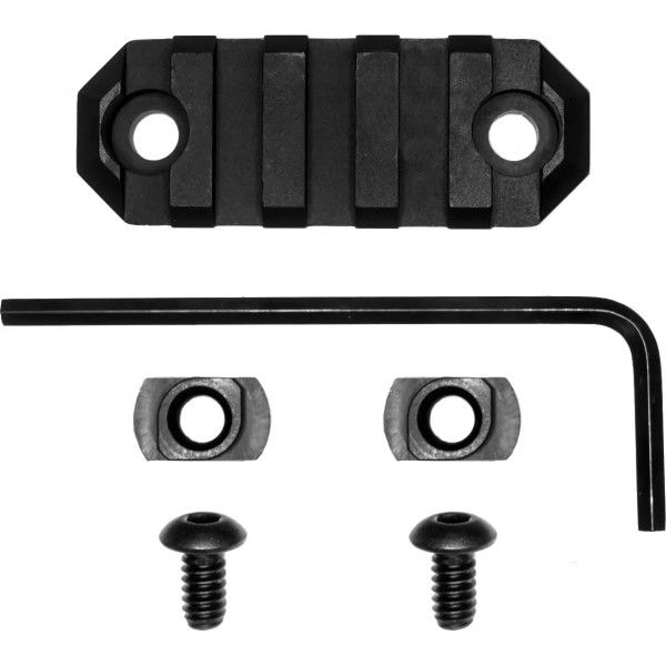 Планка GrovTec для M-LOK на 5 слотов. Weaver/Picatinny - 13280110