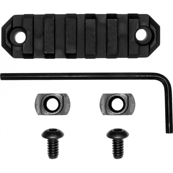 Планка GrovTec для M-LOK на 7 слотов. Weaver/Picatinny - 13280111