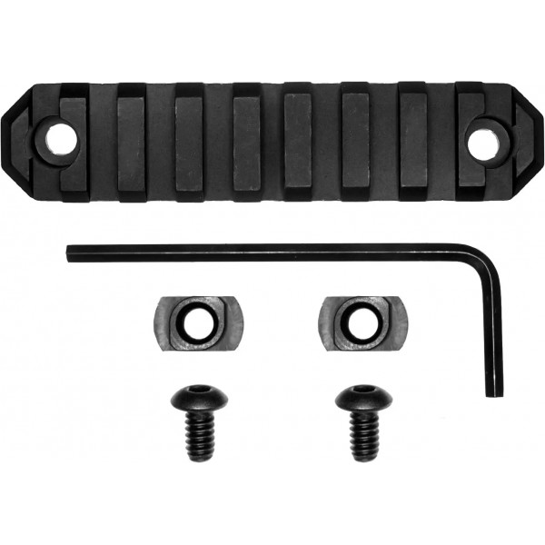 Планка GrovTec для M-LOK на 9 слотів. Weaver/Picatinny - 13280112