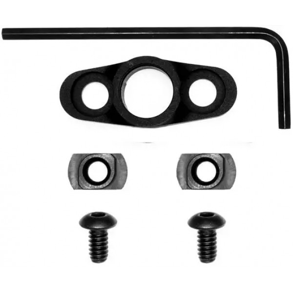 База QD антабки GrovTec FULL ROTATING QD на M-LOK - 