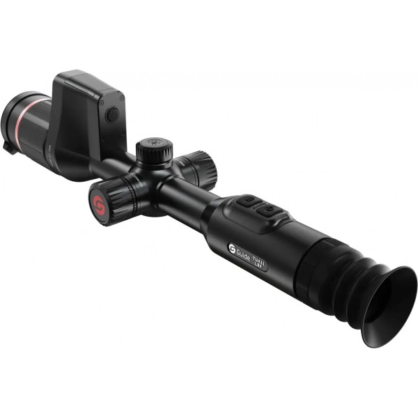 Прицел тепловизионный Guide TU431 Gen2 LRF 2.6-10,6x35 400x300@12μm с дальномером 1000 м - 23780075