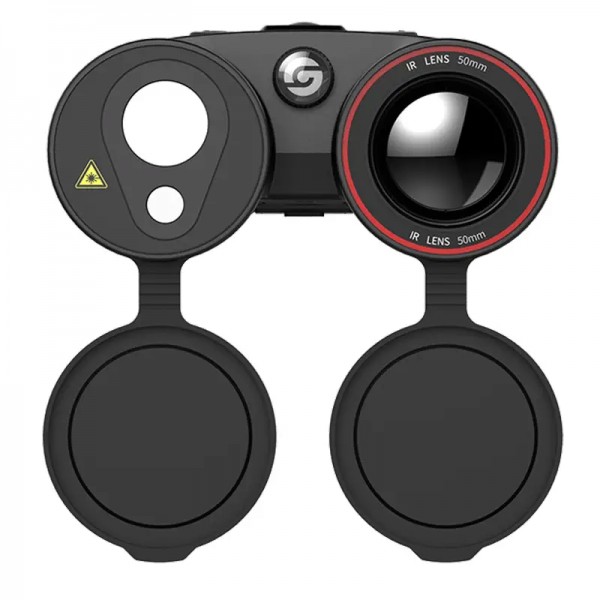 Бинокуляр тепловизионный GUIDE TN650 2.8-22.4x50 640x480@12μm с дальномером 1500 м - 23780130