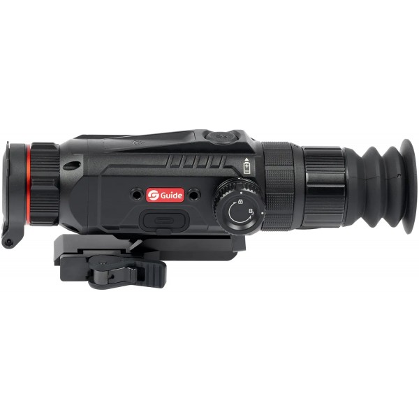 Прицел тепловизионный GUIDE TR212 Gen2 2.8-11.2x19 256x192@12μm QD Long mount - 23780157
