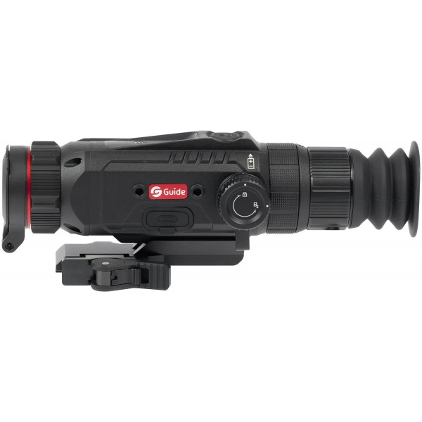 Прицел тепловизионный GUIDE TR222 Gen2 3.6-14.4x25 256x192@12μm QD Long mount - 23780158