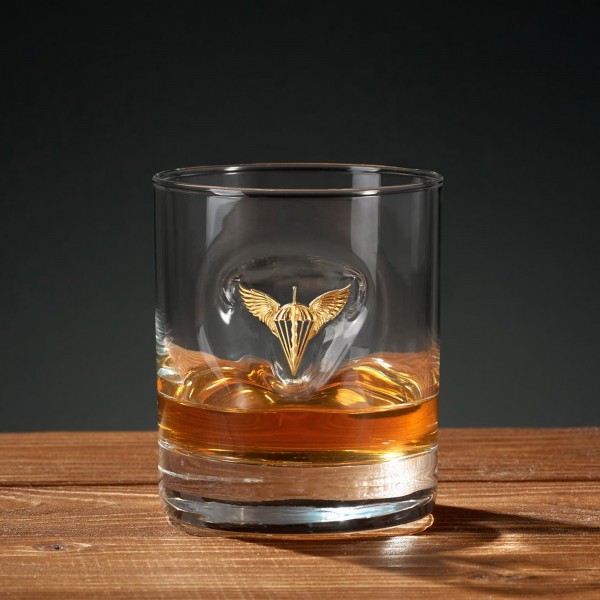 Gun And Fun стакан для віскі з емблемою ДШВ - GAF-STWHDSV Gun And Fun стакан для віскі з емблемою ДШВ - GAF-STWHDSV