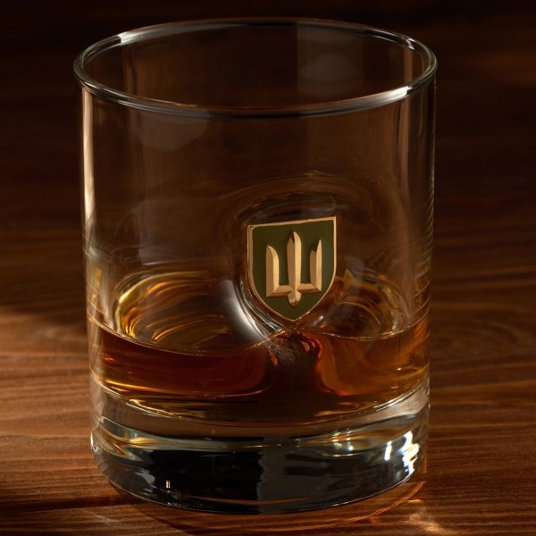 Gun And Fun стакан для віскі з тризубом нарукавним - GAF-STWHTRSH
