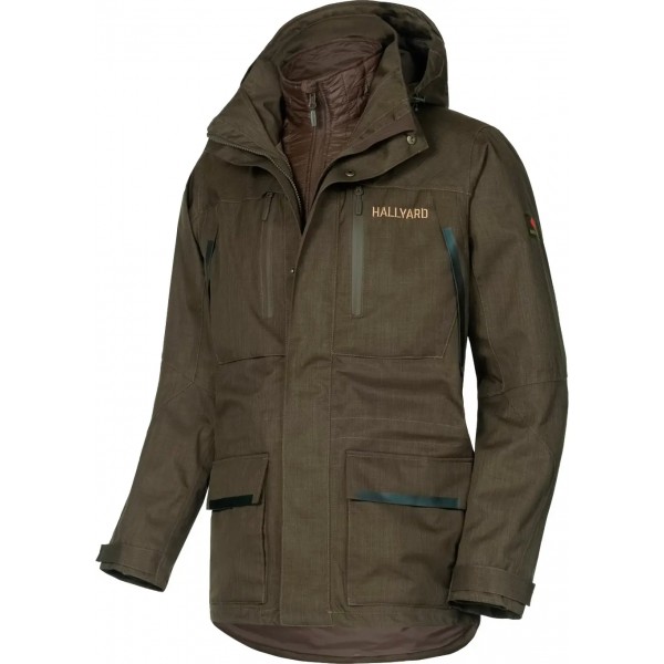 Куртка Hallyard East Village 4XL Тёмно-зелёный - east village-j-001 4