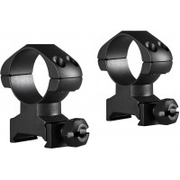 Кільця Hawke Precision Steel. d - 25.4 мм High. Weaver/Picatinny