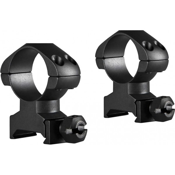 Кольца Hawke Precision Steel. d - 25.4 мм. High. Weaver/Picatinny - 39860086