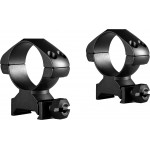 Кільця Hawke Precision Steel. d - 30 мм. High. Weaver/Picatinny