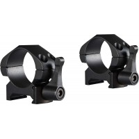 Кольца быстросъемные Hawke Precision Steel. d - 25.4 мм. Low. Weaver/Picatinny