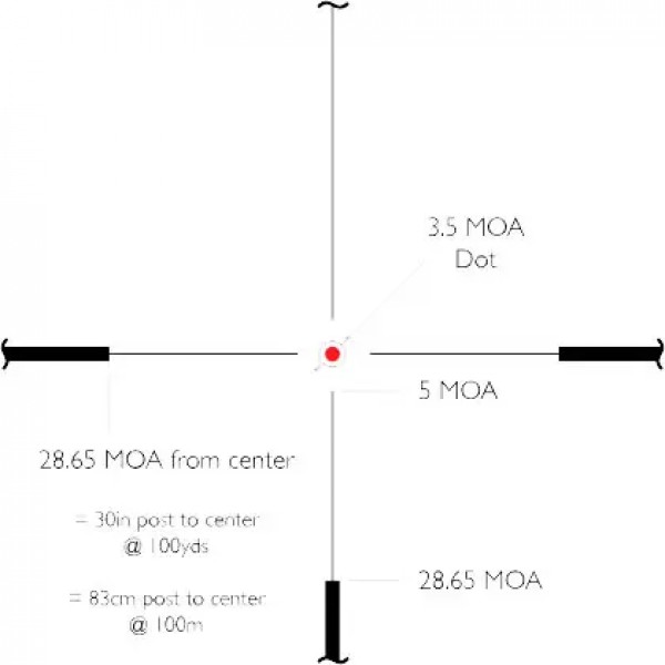 Приціл оптичний Hawke Vantage 30 WA 2.5-10х50 сітка L4A Dot з підсвічуванням - 39860112 Приціл оптичний Hawke Vantage 30 WA 2.5-10х50 сітка L4A Dot з підсвічуванням - 39860112