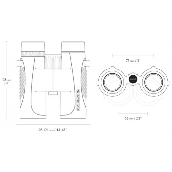 Бінокль Hawke Endurance ED 10х32 Black - 39860176 Бінокль Hawke Endurance ED 10х32 Black - 39860176