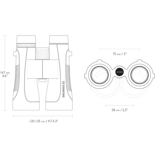 Бинокль Hawke Endurance ED 12х50 Green - 39860283 Бинокль Hawke Endurance ED 12х50 Green - 39860283
