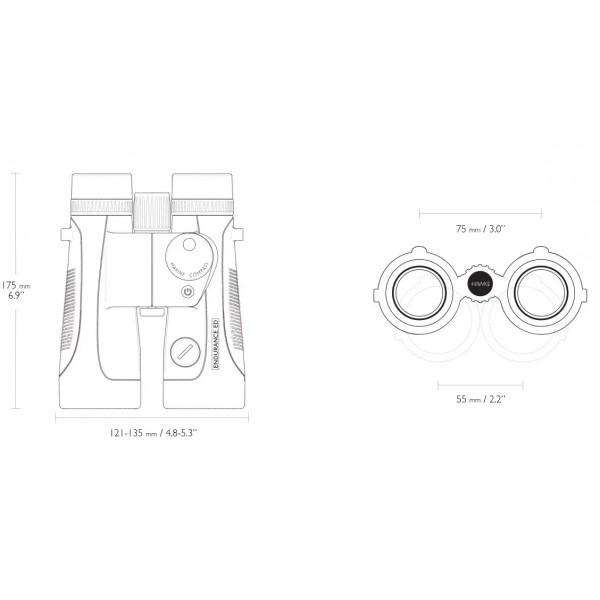 Бінокль Hawke Endurance ED Marine 7х50 з компасом і далекомірною сіткою. Синій - 39860449 Бінокль Hawke Endurance ED Marine 7х50 з компасом і далекомірною сіткою. Синій - 39860449