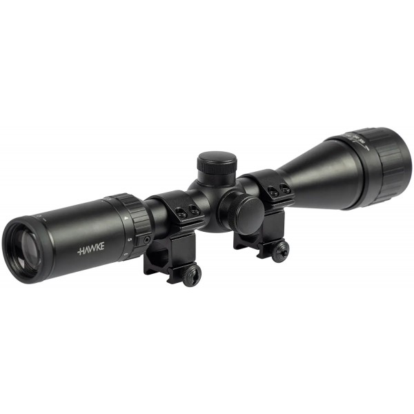 Приціл оптичний Hawke Fast Mount 3-9x40 AO сітка Mil Dot. Кільця на Weaver - 39860489