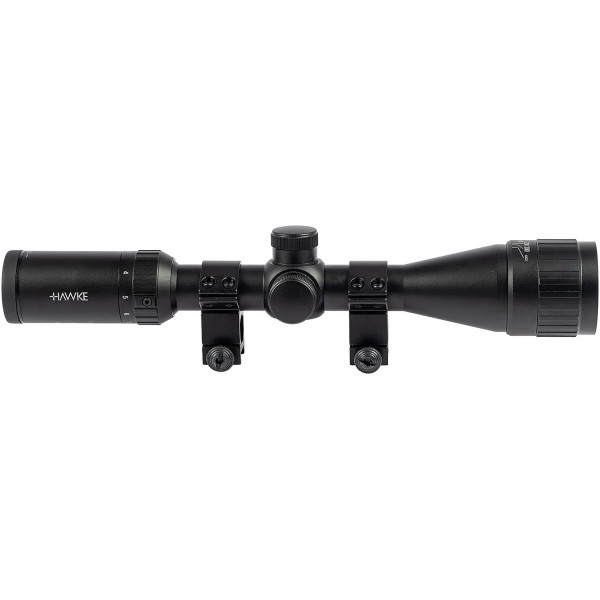 Приціл оптичний Hawke Fast Mount 3-9x40 AO сітка Mil Dot. Кільця на Weaver - 39860489
