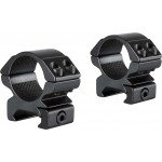Кільця Hawke Match Mounts. d - 25.4 мм. Low. Weaver/Picatinny