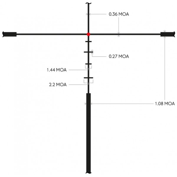 Прицел оптический Hawke Endurance FD 1.7-10x44 сетка LR2 с подсветкой - 39860552 Прицел оптический Hawke Endurance FD 1.7-10x44 сетка LR2 с подсветкой - 39860552