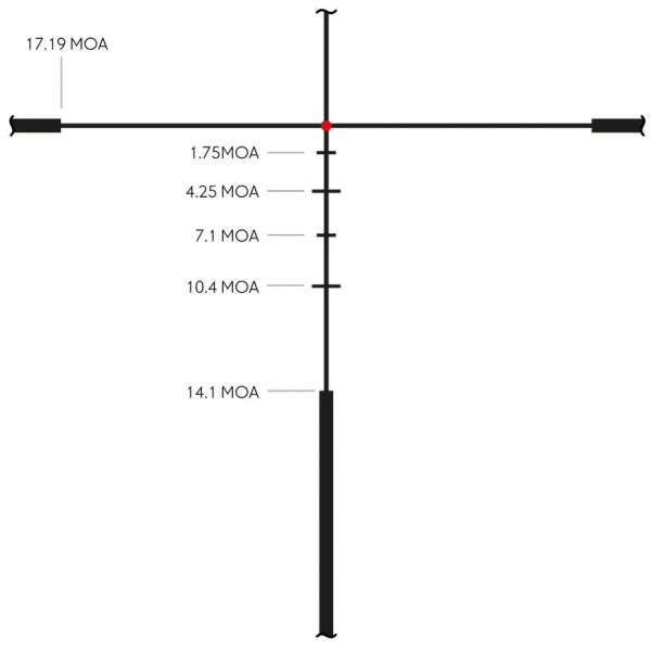 Прицел оптический Hawke Endurance FD 2-12x50 сетка LR2 с подсветкой - 39860553 Прицел оптический Hawke Endurance FD 2-12x50 сетка LR2 с подсветкой - 39860553
