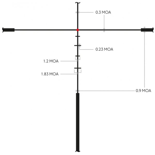 Прицел оптический Hawke Endurance FD 2-12x50 сетка LR2 с подсветкой - 39860553 Прицел оптический Hawke Endurance FD 2-12x50 сетка LR2 с подсветкой - 39860553