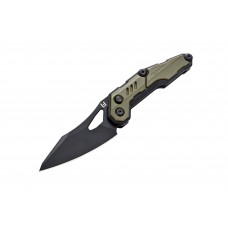 Ніж Hightron Spectron, M390, GFN, зелений, чорний клинок