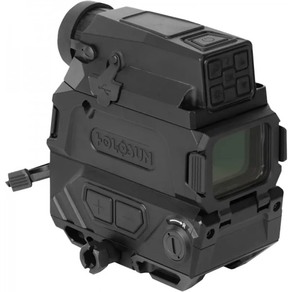 Коллиматорный прицел Holosun DRS-NV с ночным видением точка 2 MOA + круг 65 МОА (красный) - 15920071 Коллиматорный прицел Holosun DRS-NV с ночным видением точка 2 MOA + круг 65 МОА (красный) - 15920071