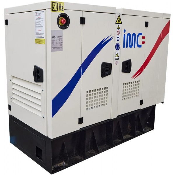 Генератор трехфазный дизельный IMC 25KVA/20 кВт с кабиной - 7080002 Генератор трехфазный дизельный IMC 25KVA/20 кВт с кабиной - 7080002
