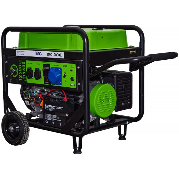Генератор однофазный бензиновый IMC 12 KVA/9.6 кВт - 7100004 Генератор однофазный бензиновый IMC 12 KVA/9.6 кВт - 7100004