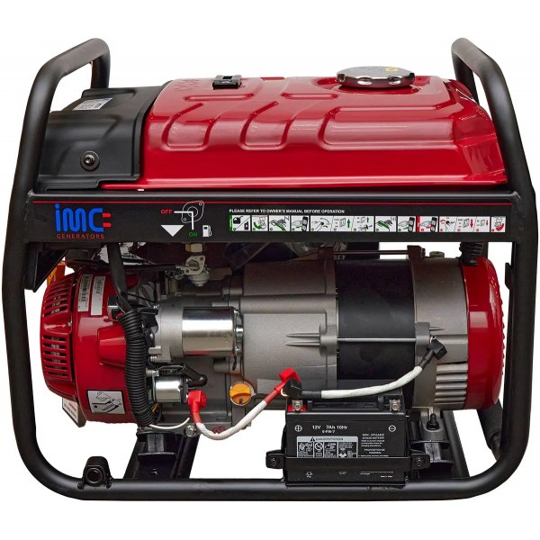 Генератор однофазный бензиновый IMC 5 KVA/3.8 кВт - 7100012 Генератор однофазный бензиновый IMC 5 KVA/3.8 кВт - 7100012