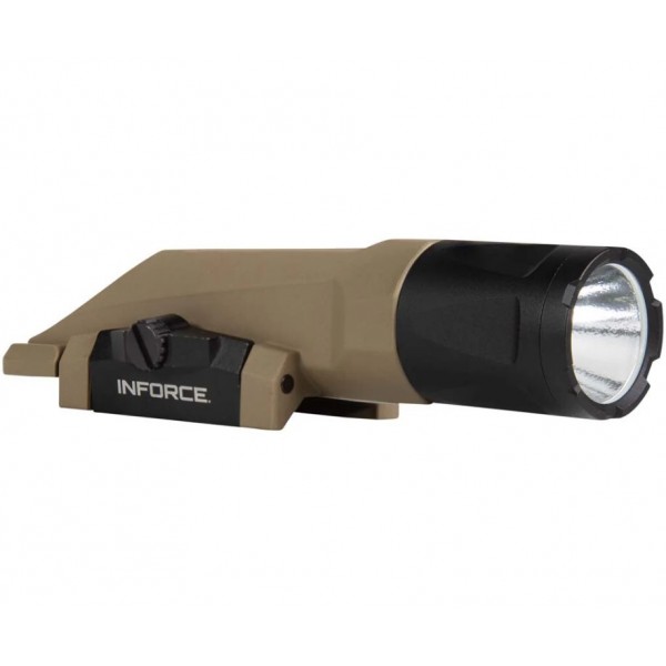 Підствольний ліхтарик INFORCE WMLX, FDE Body, Primary LED: White; Secondary LED: IR Gen3 - IF71014DE